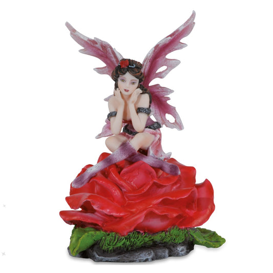 Fairy sitting on Pink, 13cm, Fairy Land