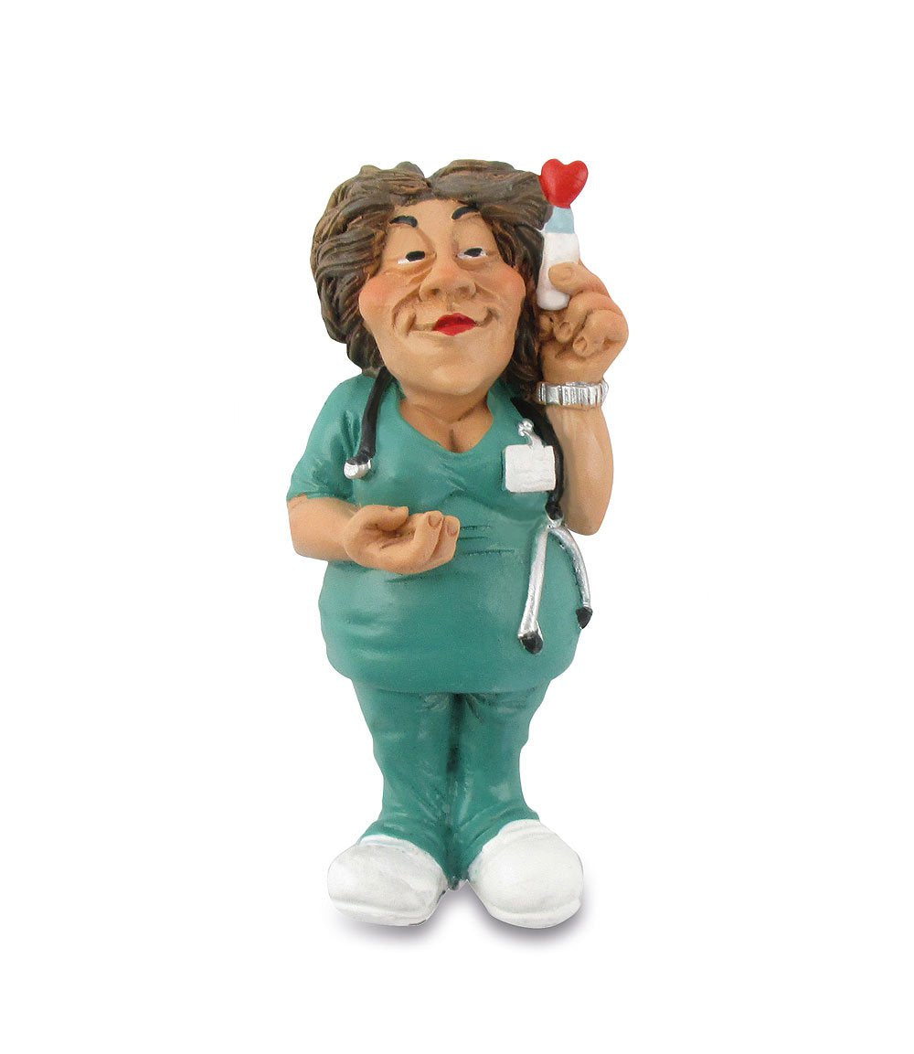 Funny magnet "Nurse", 6.9cm, 12 pieces