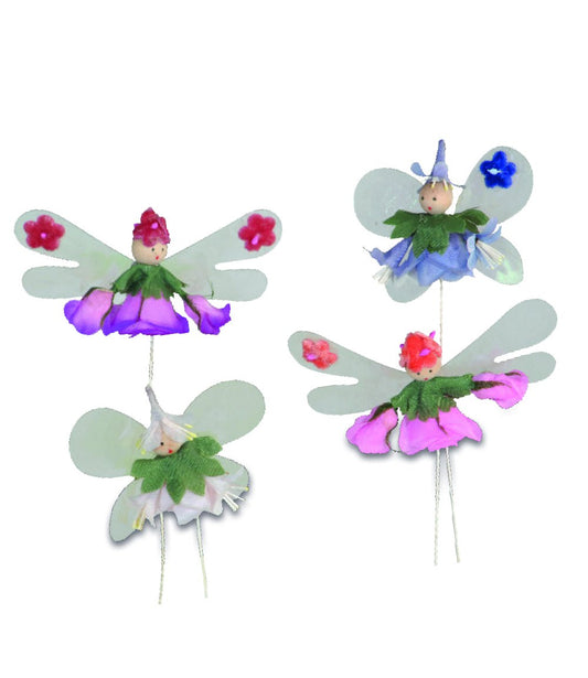 Fairy fabric sticker 4cm